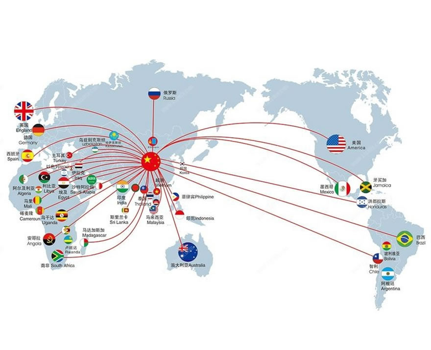 International sales network