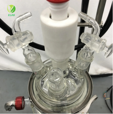 GRL Three Layer series Lifting And Rotating Glass Reactor