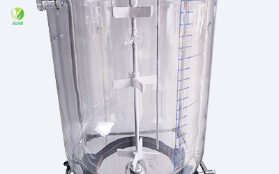 200L Jacketed Glass Reactor (Double layer Glass Reactor)