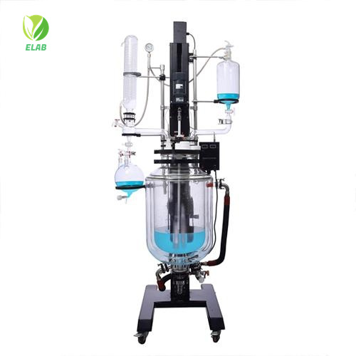 GRL Three Layer series Lifting And Rotating Glass Reactor