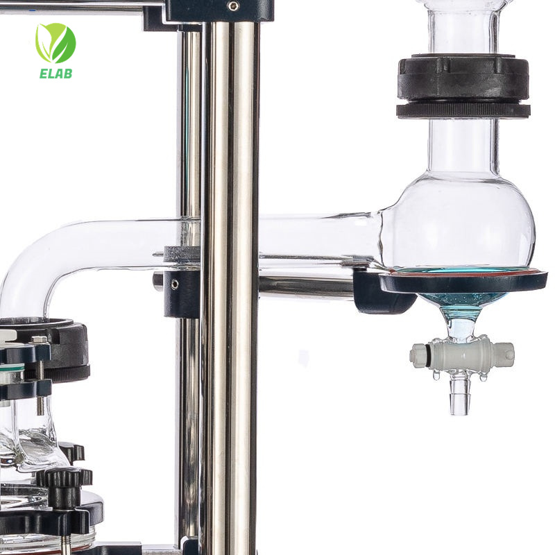 10L Jacketed Glass Reactor (Double layer Glass Reactor)