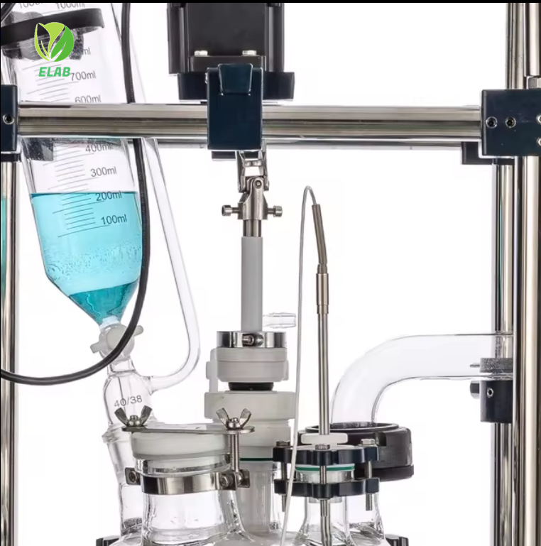 20L Jacketed Glass Reactor (Double layer Glass Reactor)