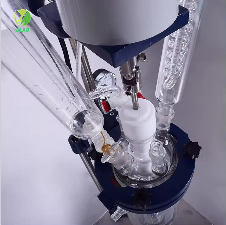 1L Jacketed Glass Reactor (Double layer Glass Reactor)