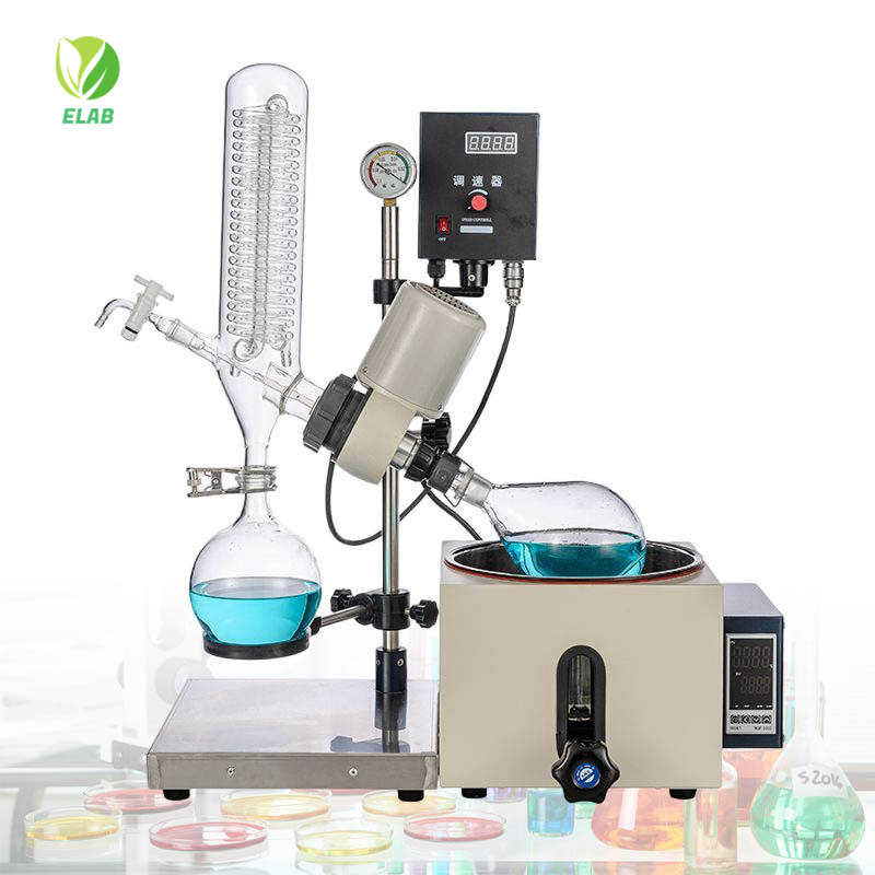 1L Hand wheel Lift Rotary Evaporator