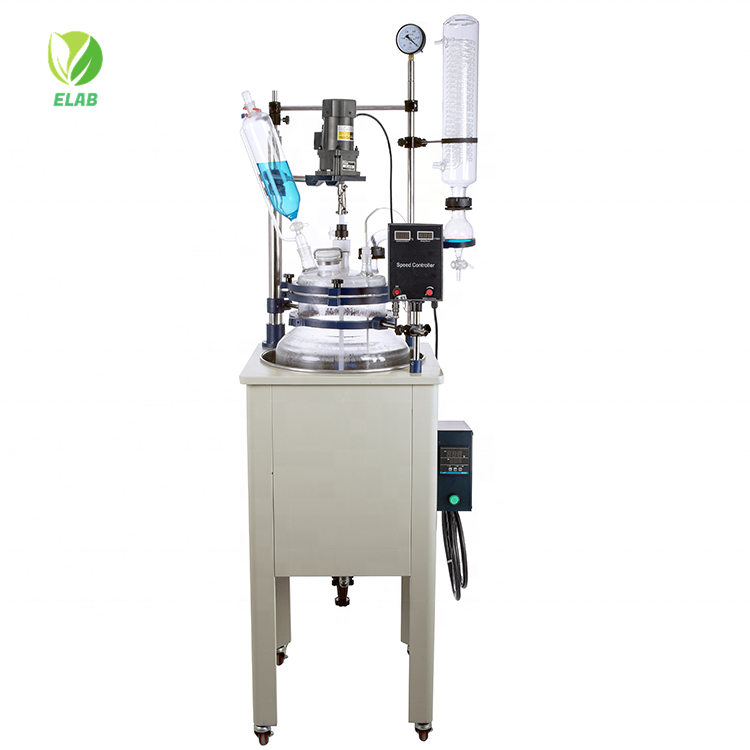 100L Single Layer Glass Reactor