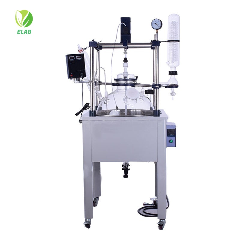 100L Single Layer Glass Reactor