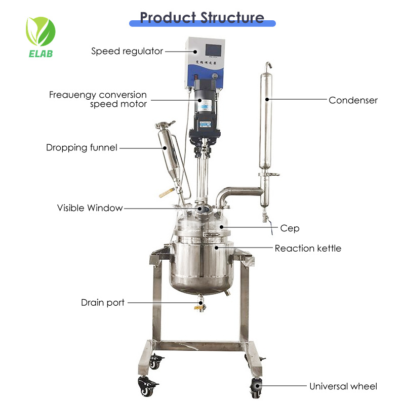 product structure of stainless steel reactor
