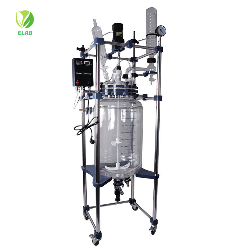 50L double-layer glass reactor