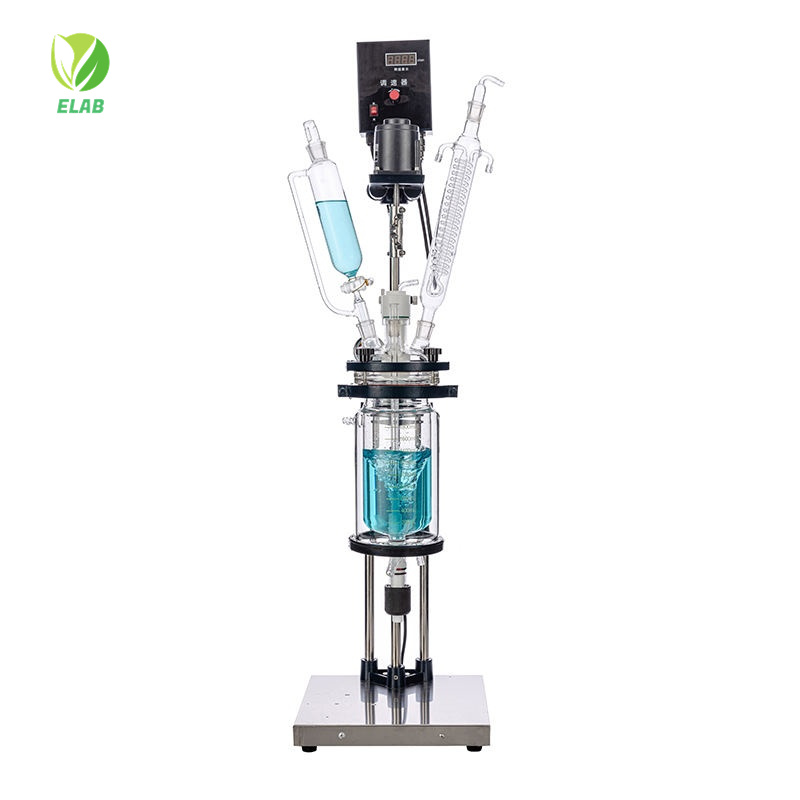 Jacketed glass reactors