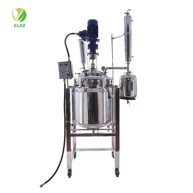 double layer stainless steel reactor
