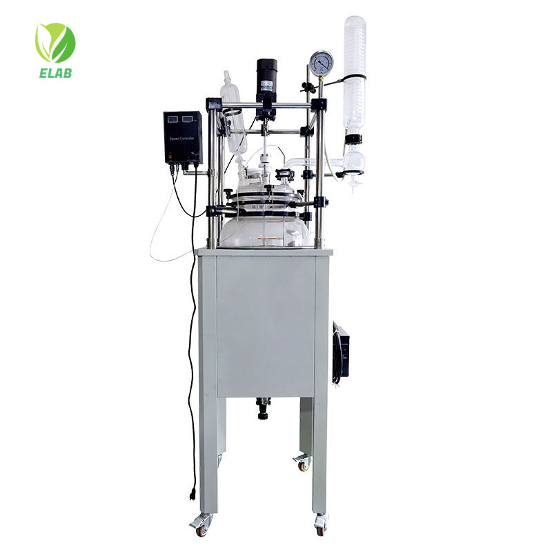 100L glass reactor,
